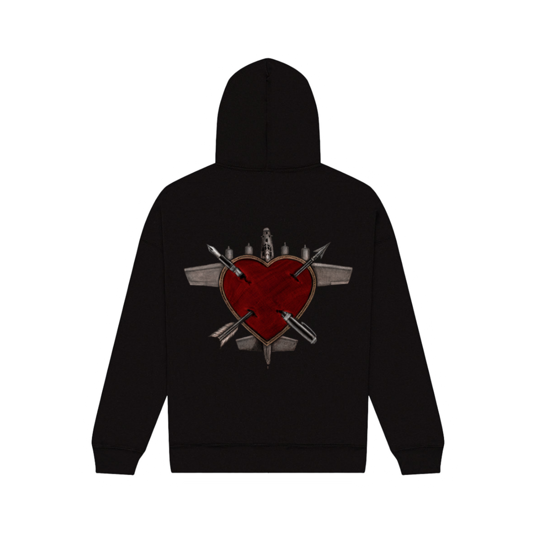 Heartplane Zip Up Hoodie (PRE-ORDER)