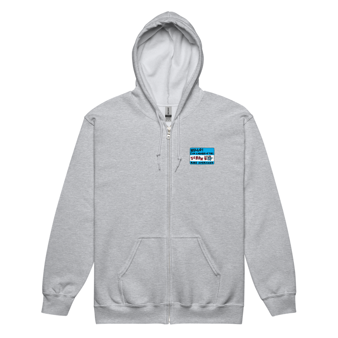 Jamesy Boy & The Screw Loose Zoo Zipper Hoodie